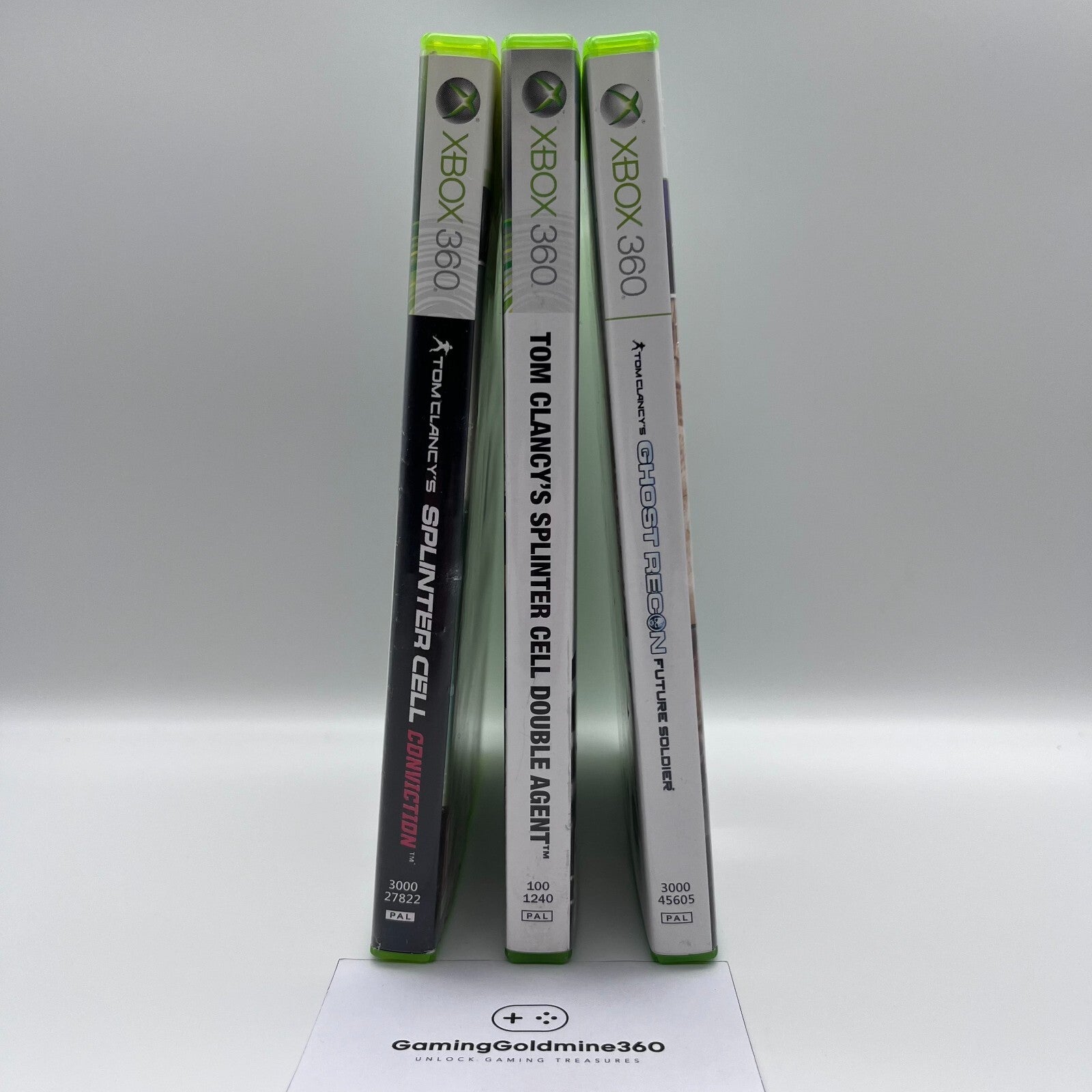 Tom Clancy's: Conviction, Double Agent, Ghost Recon Future Soldier Xbox 360 PAL