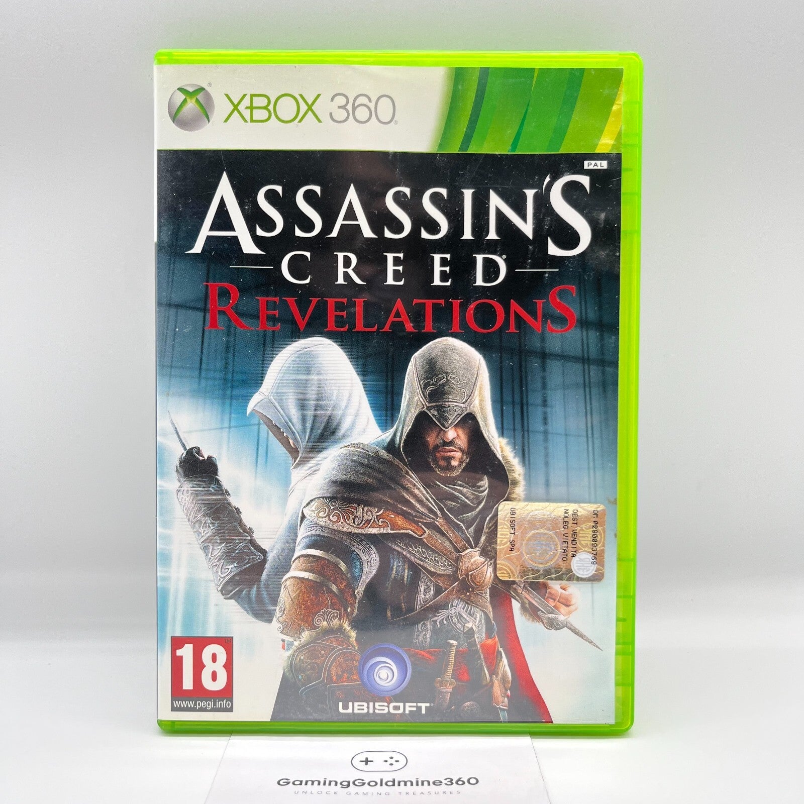Assassin's Creed + II + Revelations Xbox 360 ITALIANO Completo Manuale COME NUOV