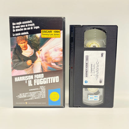 Il Fuggitivo VHS - Harrison Ford, Tommy Lee Jones - Warner Home Video - Italiano