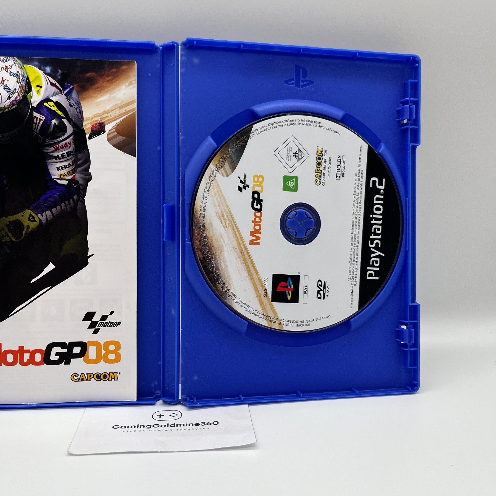 MOTOGP GP 08 PS2 Italiano Completo con Manuale PAL Capcom Sony PlayStation 2