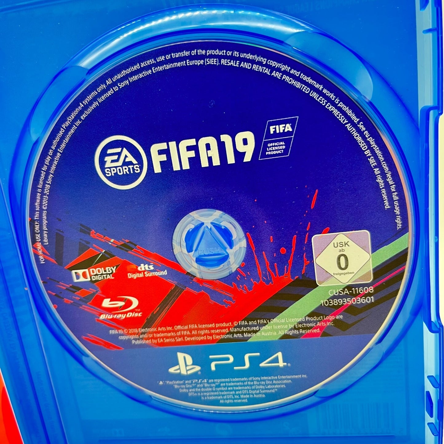 FIFA 19 PS4 Italiano | Completo | EA Sports | Sony PlayStation 4 | Ottime Condiz