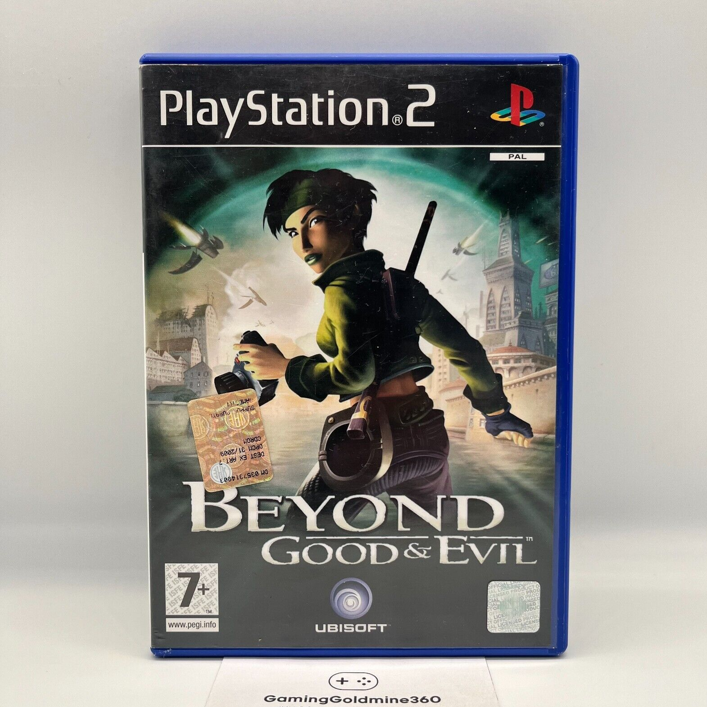 Beyond Good & Evil PS2 Italiano Completo Manuale PAL Ubisoft Sony PlayStation 2