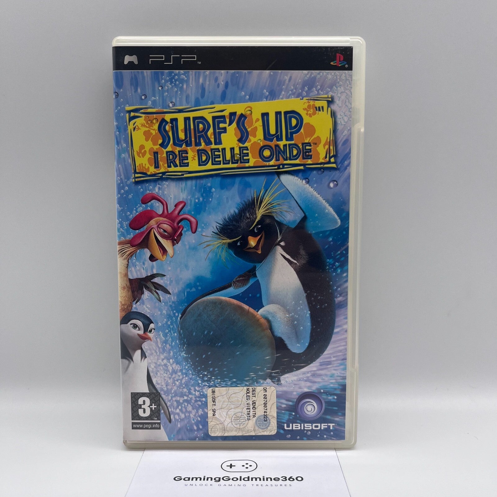 Surf's Up i Re delle Onde PSP Italiano no manuale Ubisoft Sony PlayStation Porta