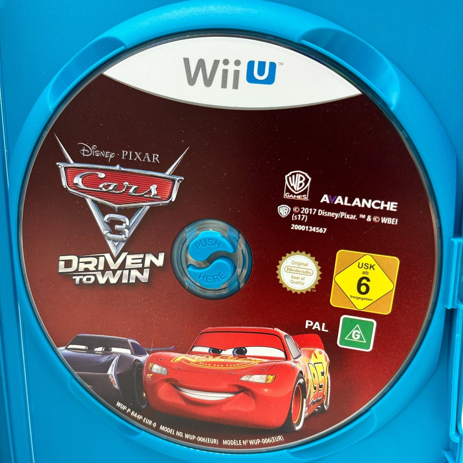CARS 3 In Gara Per La Vittoria Nintendo Wii U Italiano Completo Disney Pixar WB