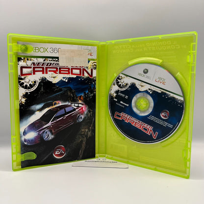 Need for Speed CARBON Xbox 360 Italiano Completo con Manuale PAL EA Microsoft