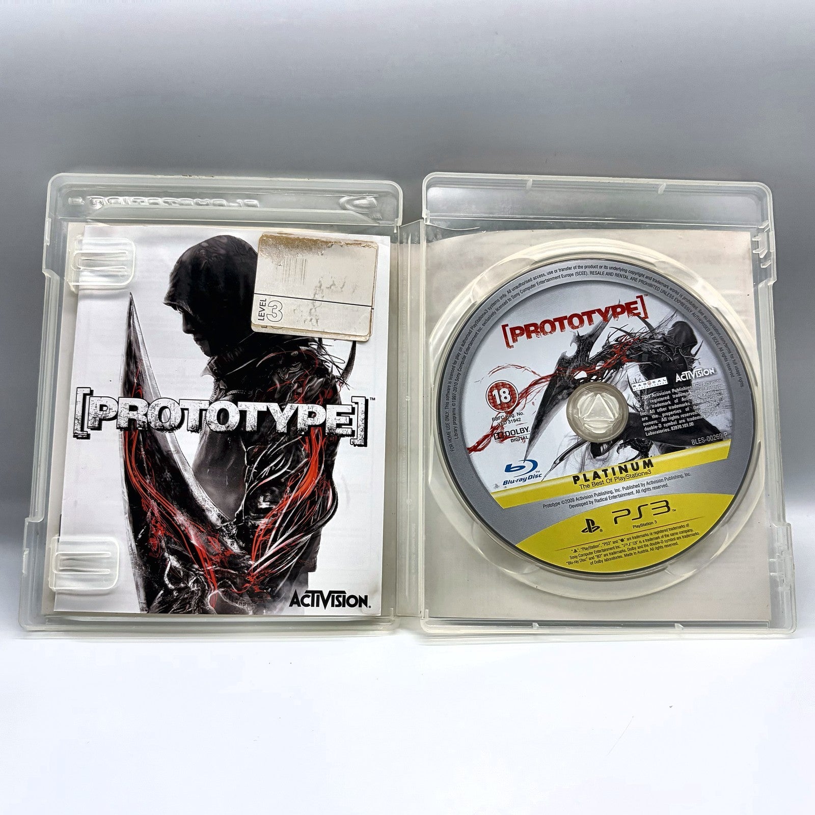 Prototype PS3 PlayStation 3 PAL ITA Platinum Activision Azione Open World