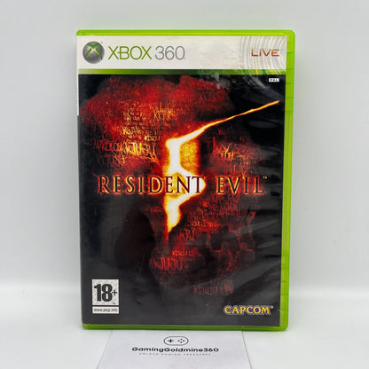 Resident Evil 5 Xbox 360 Italiano Completo con Manuale PAL Capcom Microsoft TOP