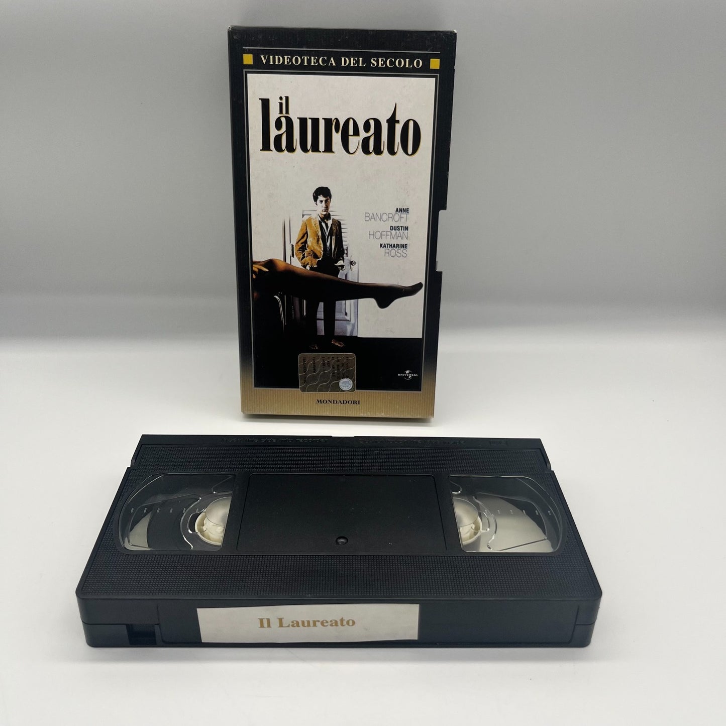 VHS Il Laureato 🎬 Dustin Hoffman 1967 Ita Mondadori Videoteca del Secolo Mike N