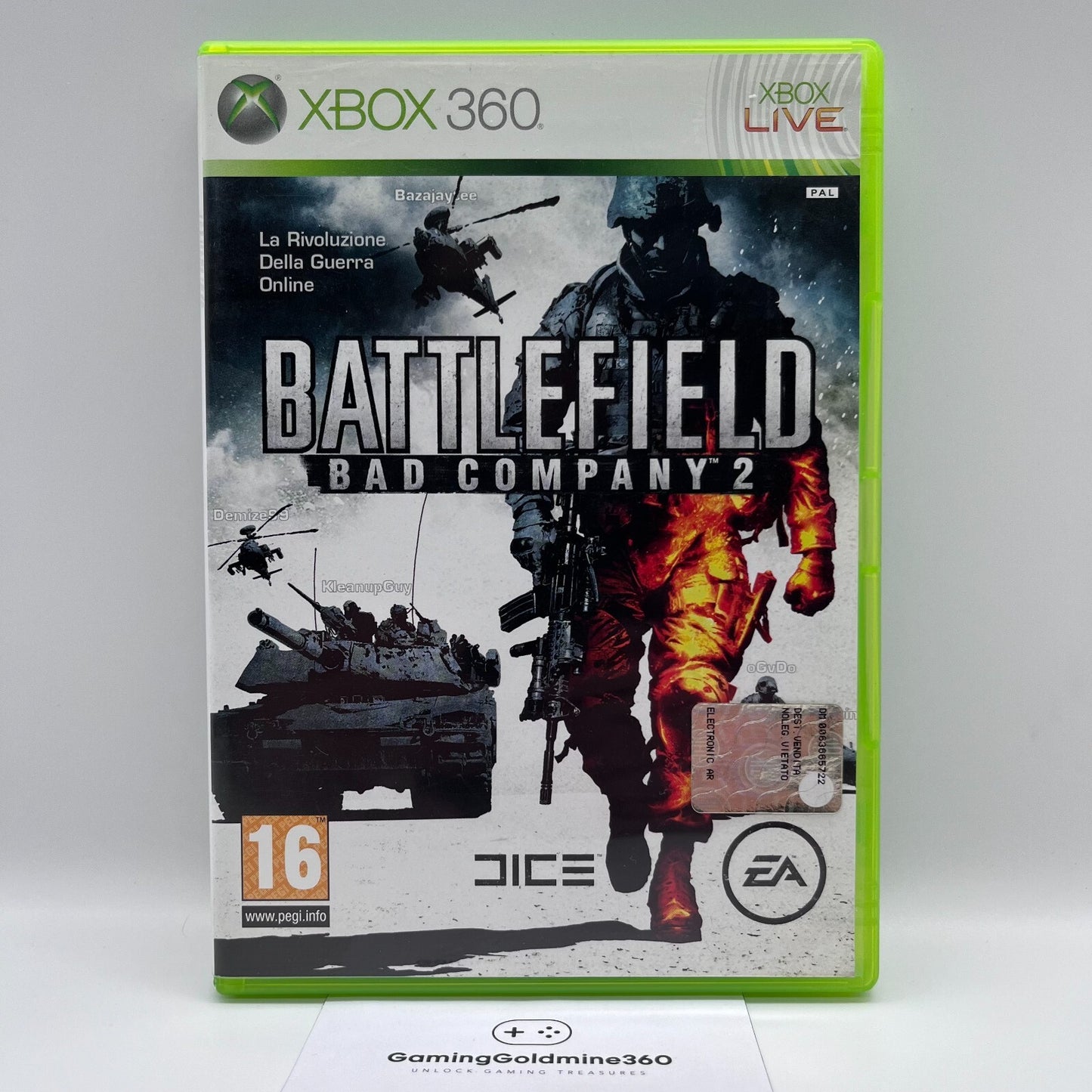 BATTLEFIELD Bad Company 2 + 3 Xbox 360 Italiano Completi EA Microsoft Xbox360