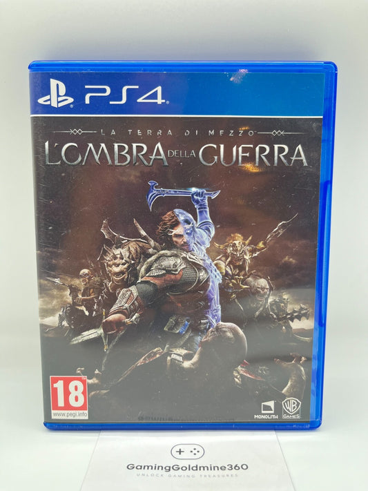 La Terra di Mezzo L'Ombra della Guerra PS4 Italiano Completo Sony PlayStation 4