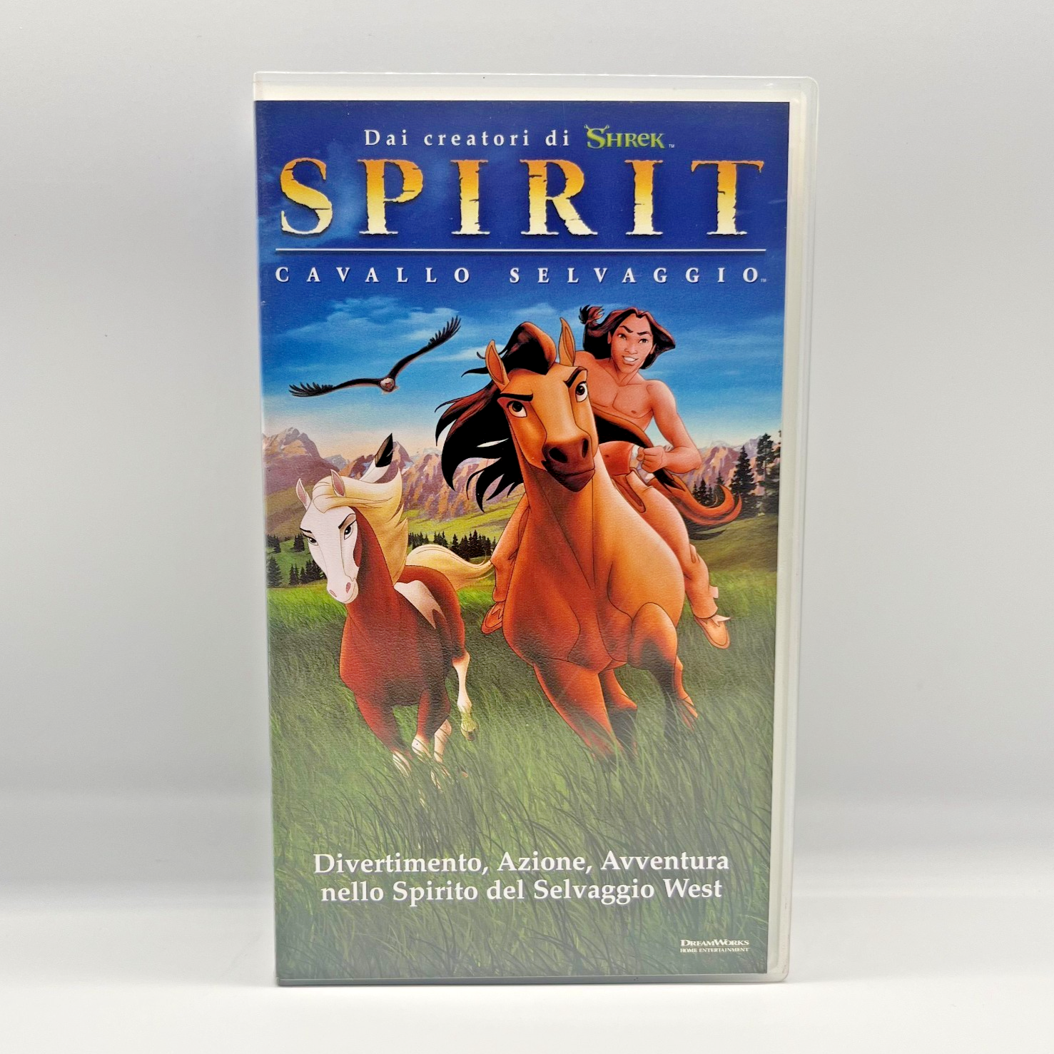 🎬 SPIRIT Cavallo Selvaggio VHS ITA DreamWorks – Edizione Originale Vintage Rara