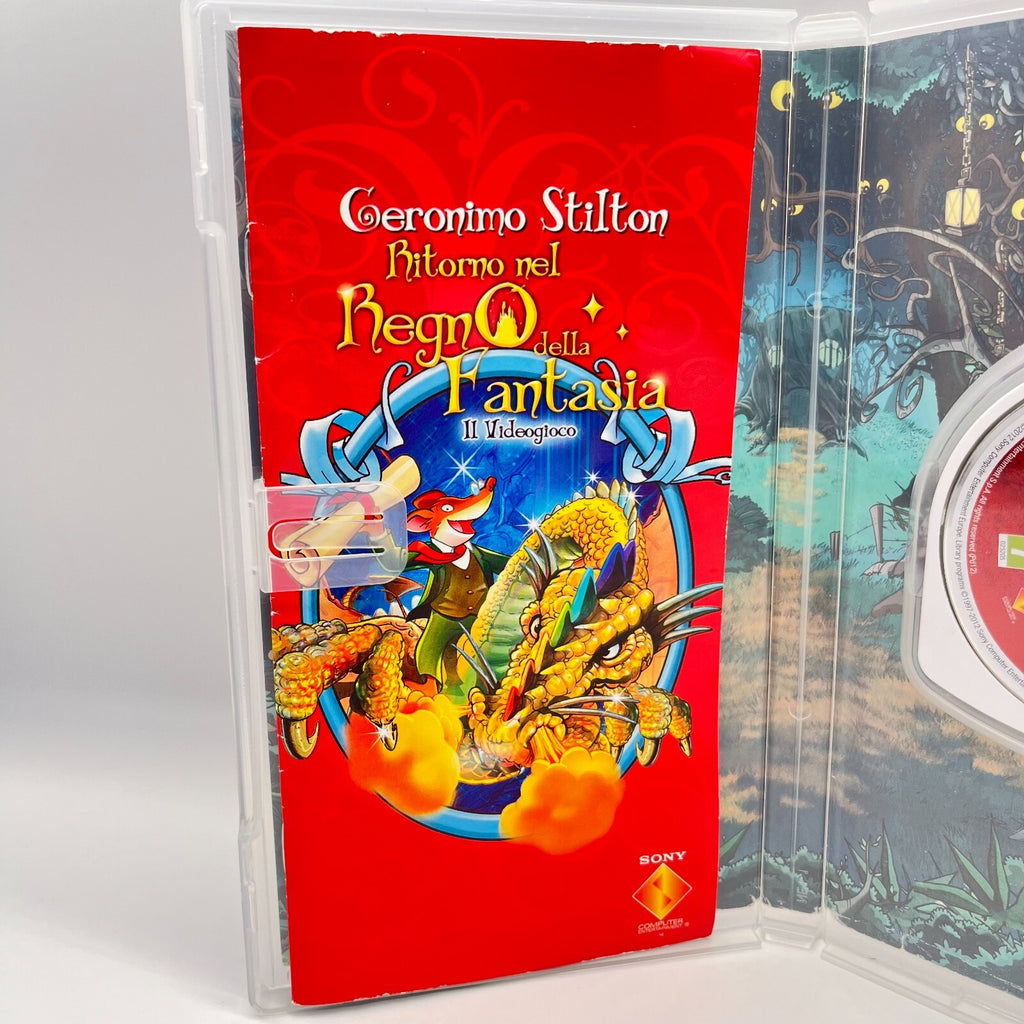 GERONIMO STILTON nel Regno della Fantasia + il Ritorno PSP Completo PlayStation