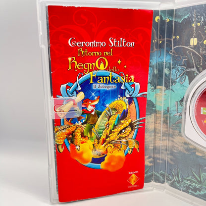 GERONIMO STILTON nel Regno della Fantasia + il Ritorno PSP Completo PlayStation