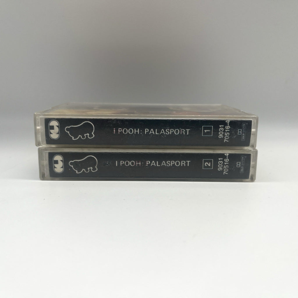 Pooh Palasport Musicassetta Doppia MC CGD 1982 Live Italiana Vintage Testata