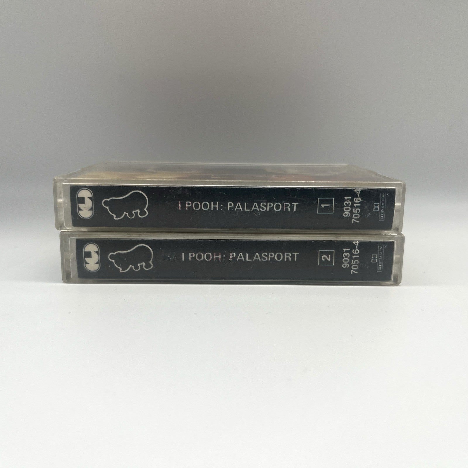 Pooh Palasport Musicassetta Doppia MC CGD 1982 Live Italiana Vintage Testata