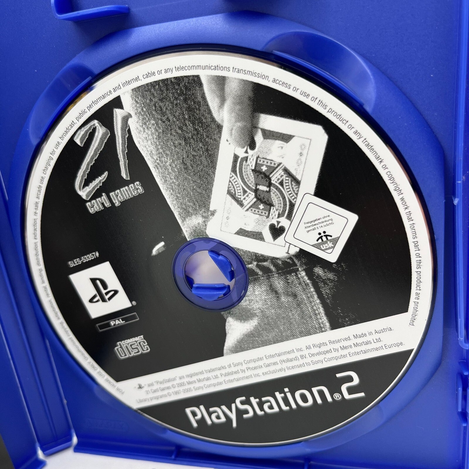 21 Card Games PS2 Italiano Completo con Manuale Sony PLayStation 2 OTTIME CONDIZ