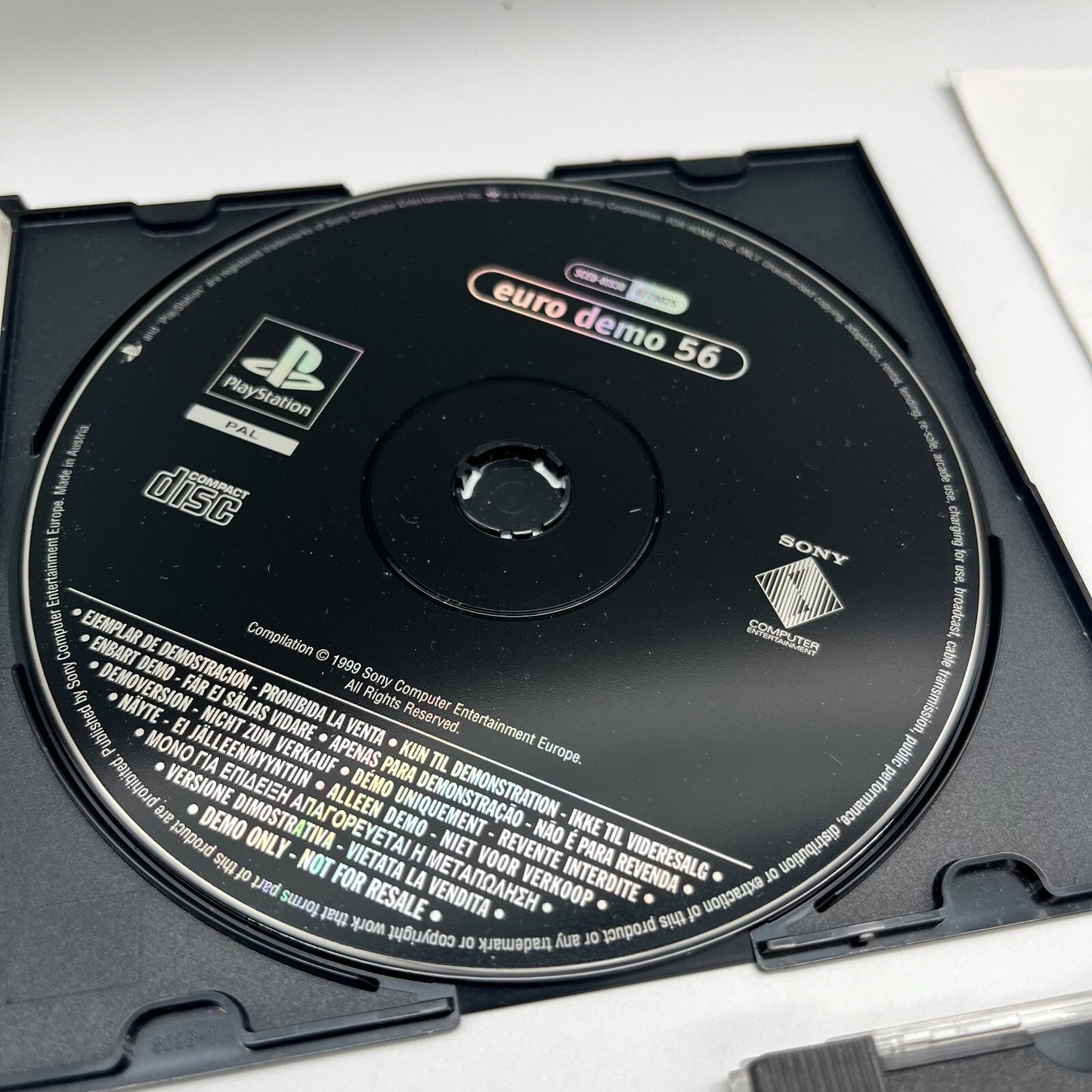 PSone Kids Autumn 2000 + Euro Demo 56 e 71 PlayStation 1 CD