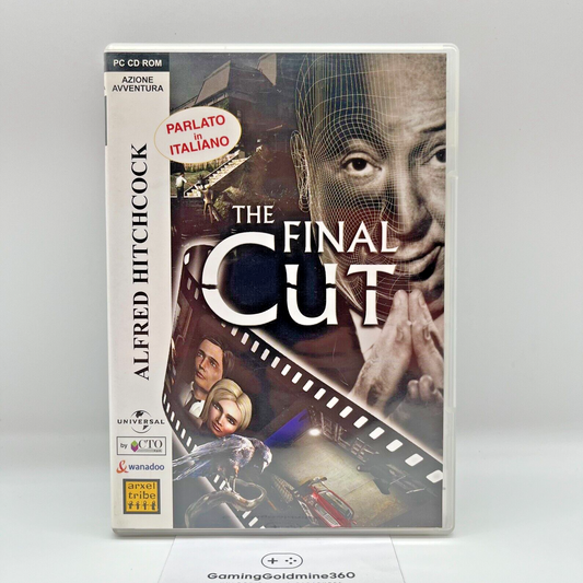 The Final Cut Alfred Hitchcock PC CD-Rom Italiano Gioco Computer Universal