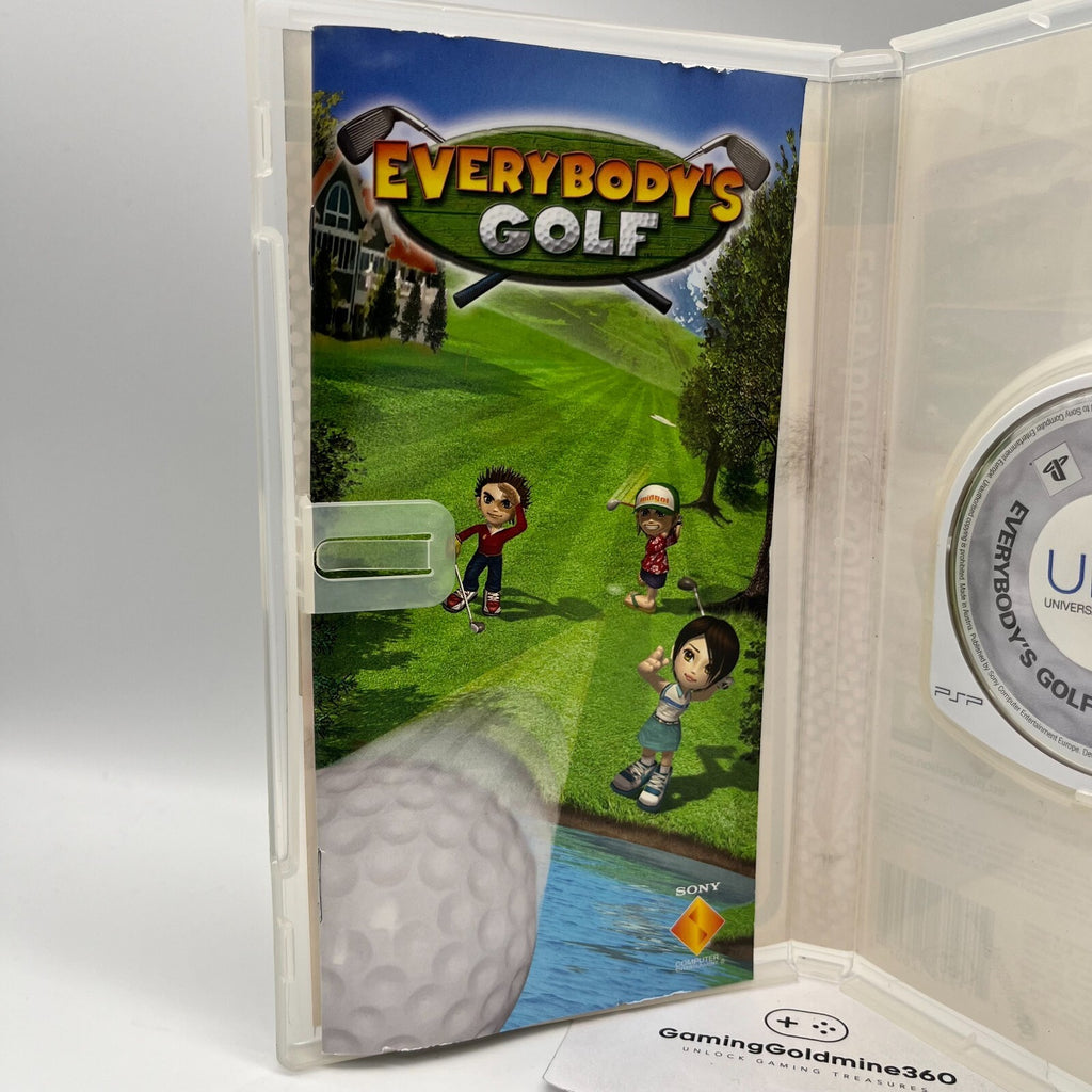 Everybody's Golf PSP PAL Italiano COMPLETO con Manuale Sony Playstation Portable