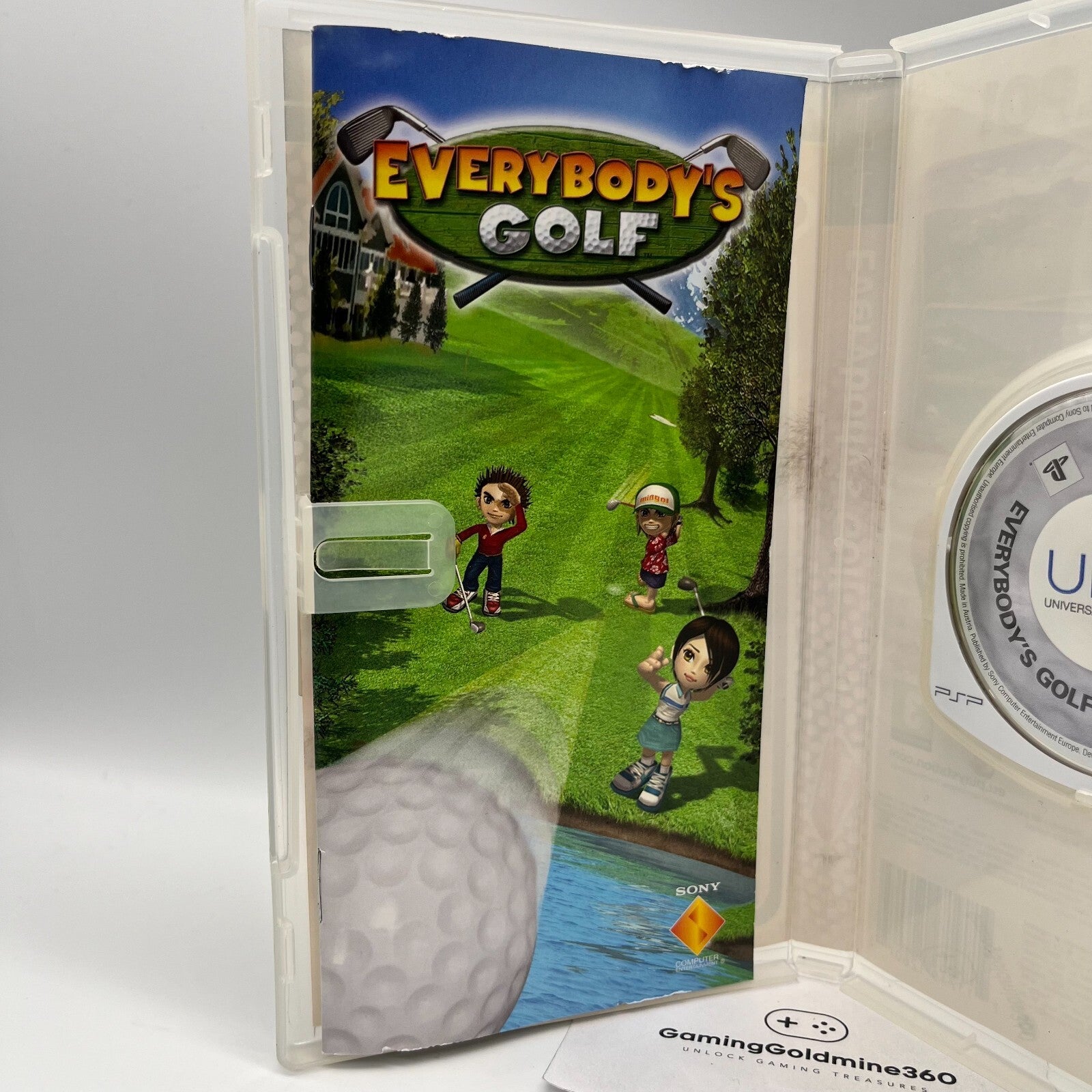 Everybody's Golf PSP PAL Italiano COMPLETO con Manuale Sony Playstation Portable