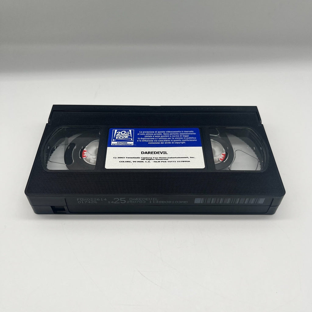 Daredevil VHS ITA 2003 Ben Affleck Jennifer Garner Marvel 20th Century Fox Raro