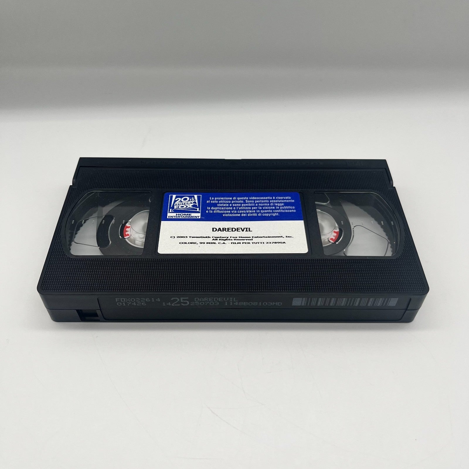 Daredevil VHS ITA 2003 Ben Affleck Jennifer Garner Marvel 20th Century Fox Raro