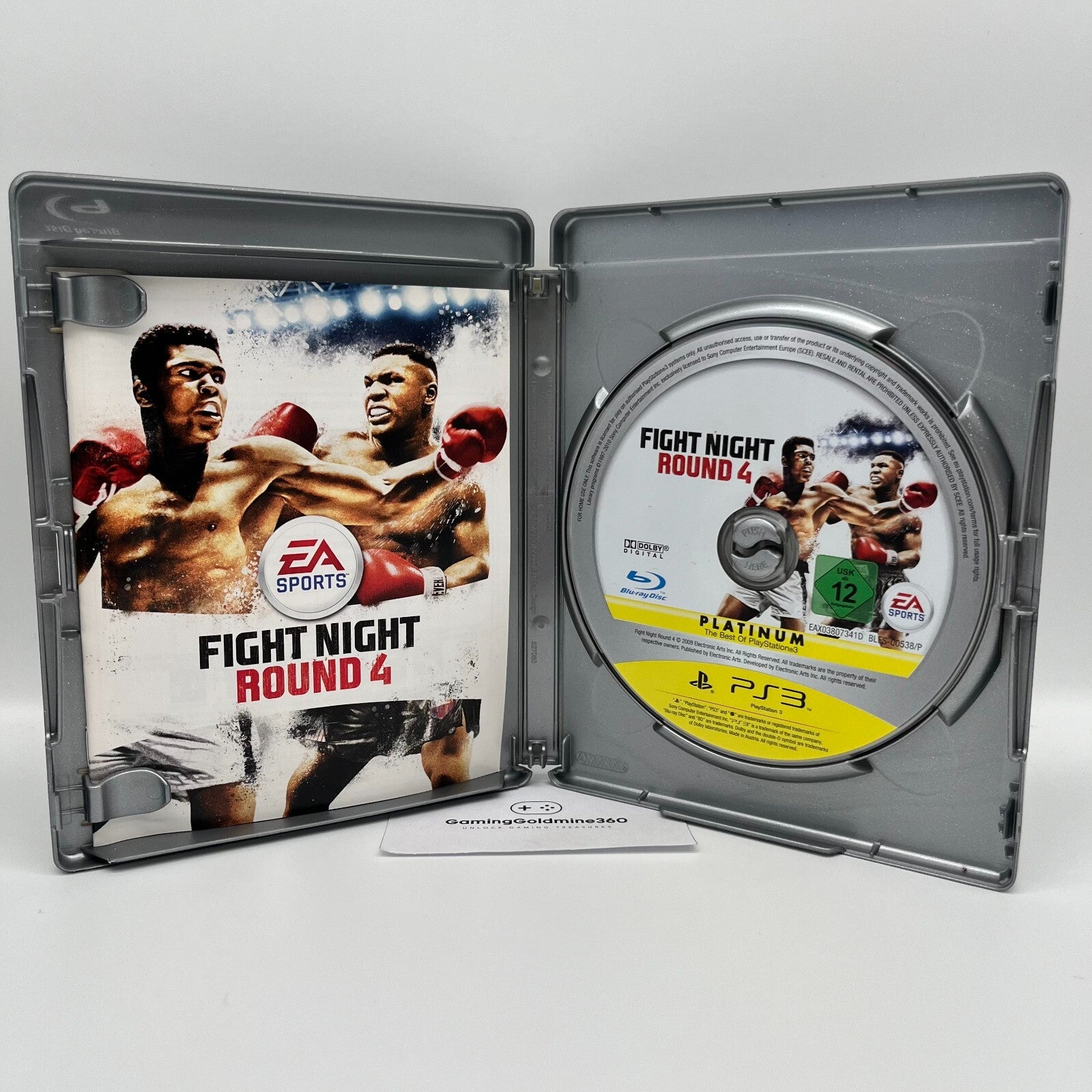 Fight Night Round 4 PS3 Italiano Completo con Manuale PAL EA Sony PlayStation 3