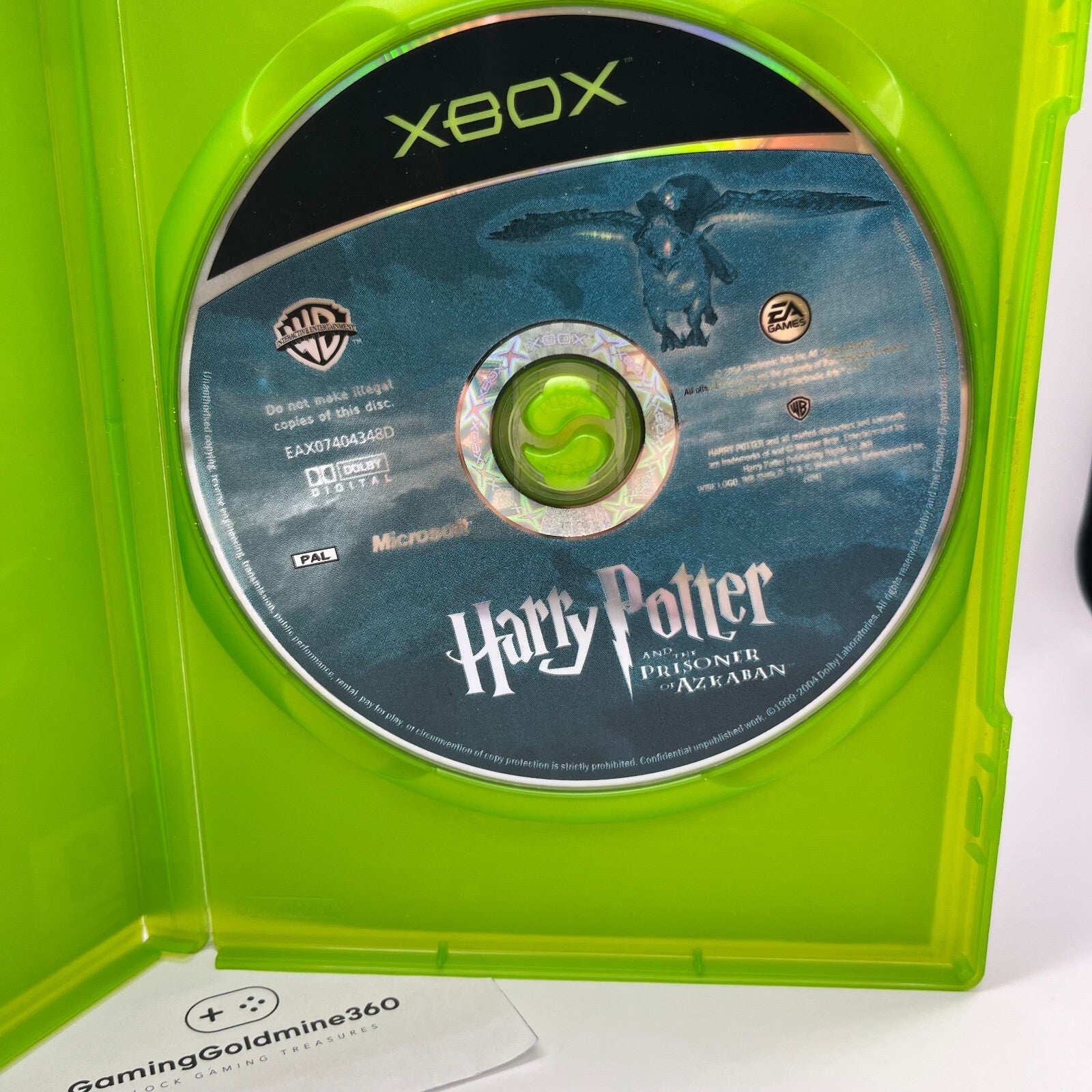Harry Potter e il Prigioniero di Azkaban XBOX Italiano PAL Microsoft no manuale