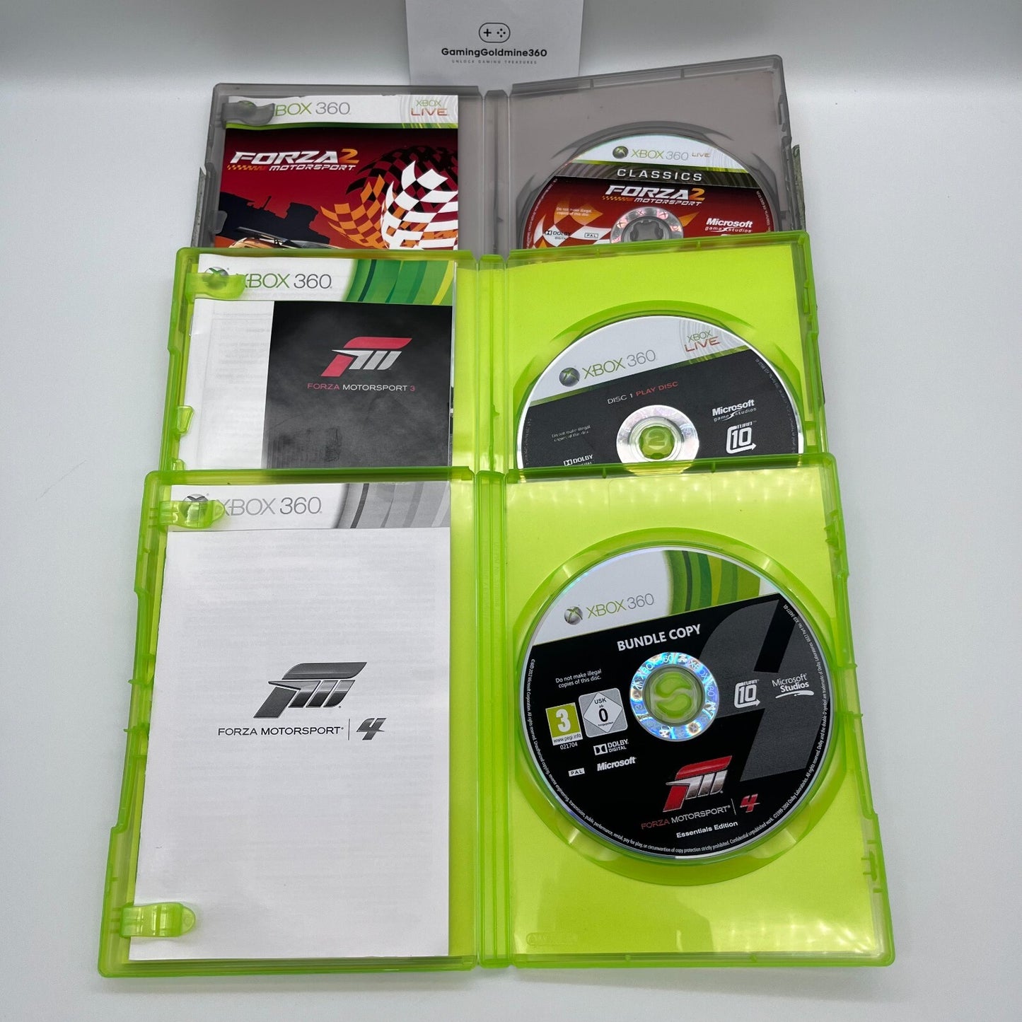 Forza Motorsport Collection (2-3-4) Xbox 360 Pal Completi Microsoft Xbox360 TOP