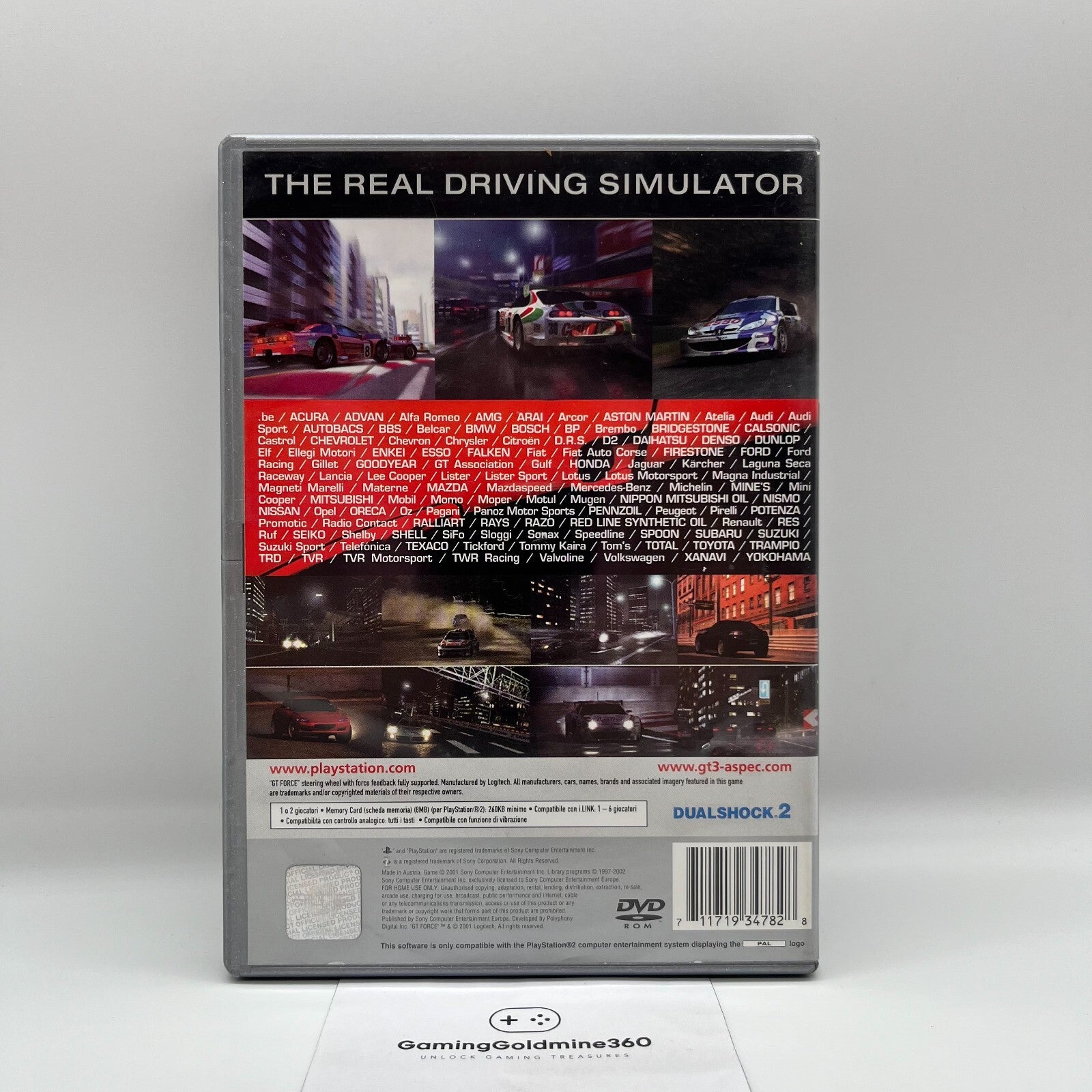 Gran Turismo 3 A-spec PS2 PAL Completo con Manuale Sony PlayStation 2 OTTIMO