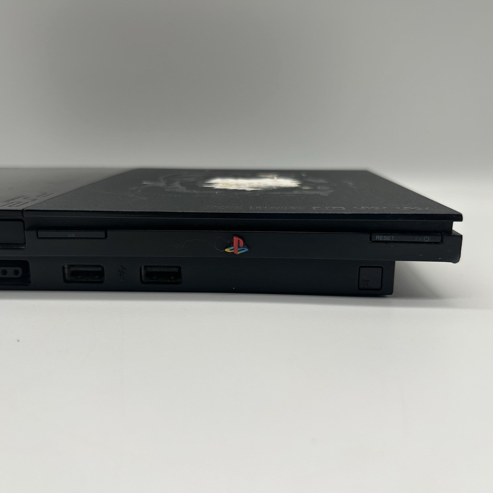 Console Sony PS2 Slim PlayStation 2 Nera NON FUNZIONANTE Per Ricambi PAL
