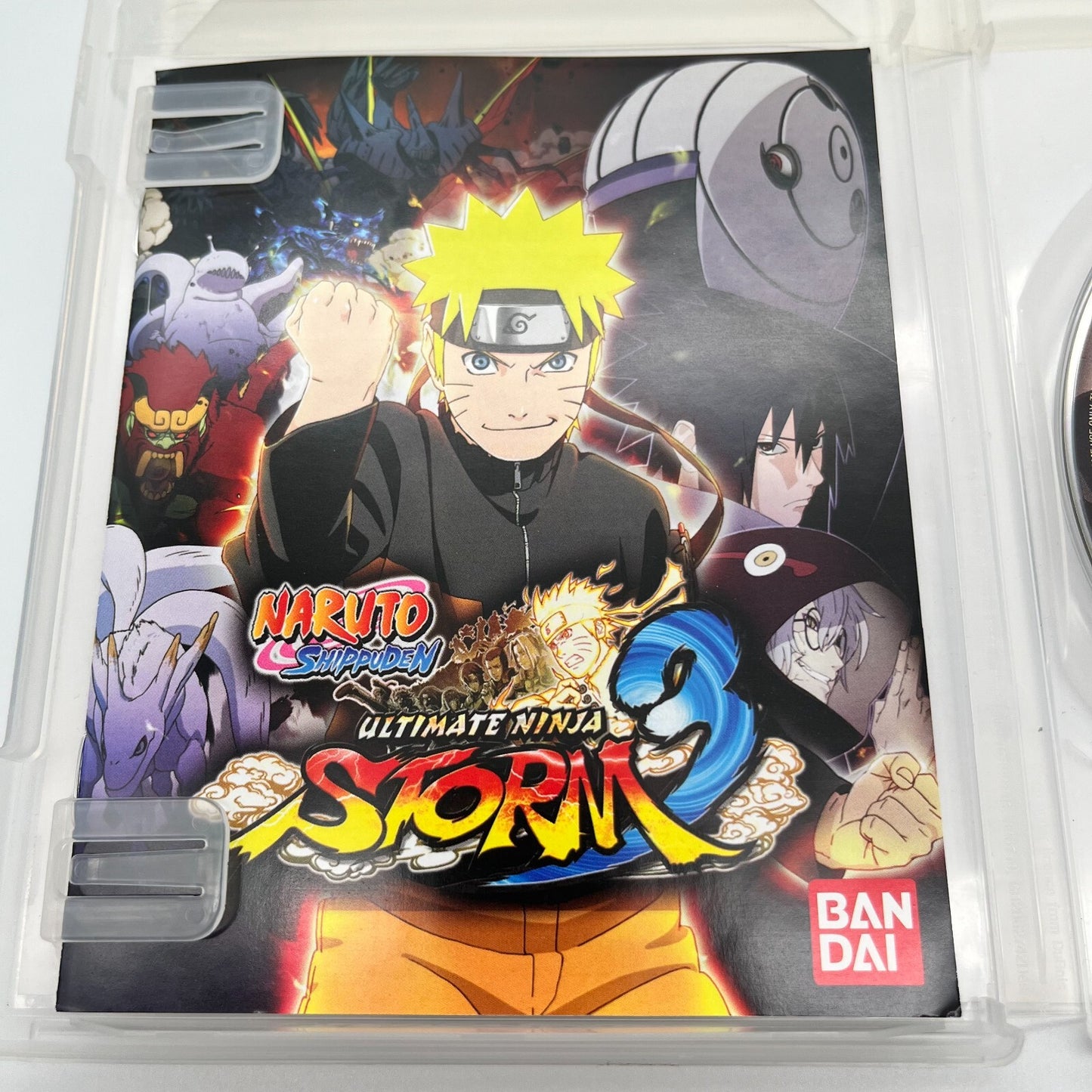 NARUTO SHIPPUDEN Ultimate Ninja Storm 1+2+3 BUNDLE PS3 Italiano Completi PAL