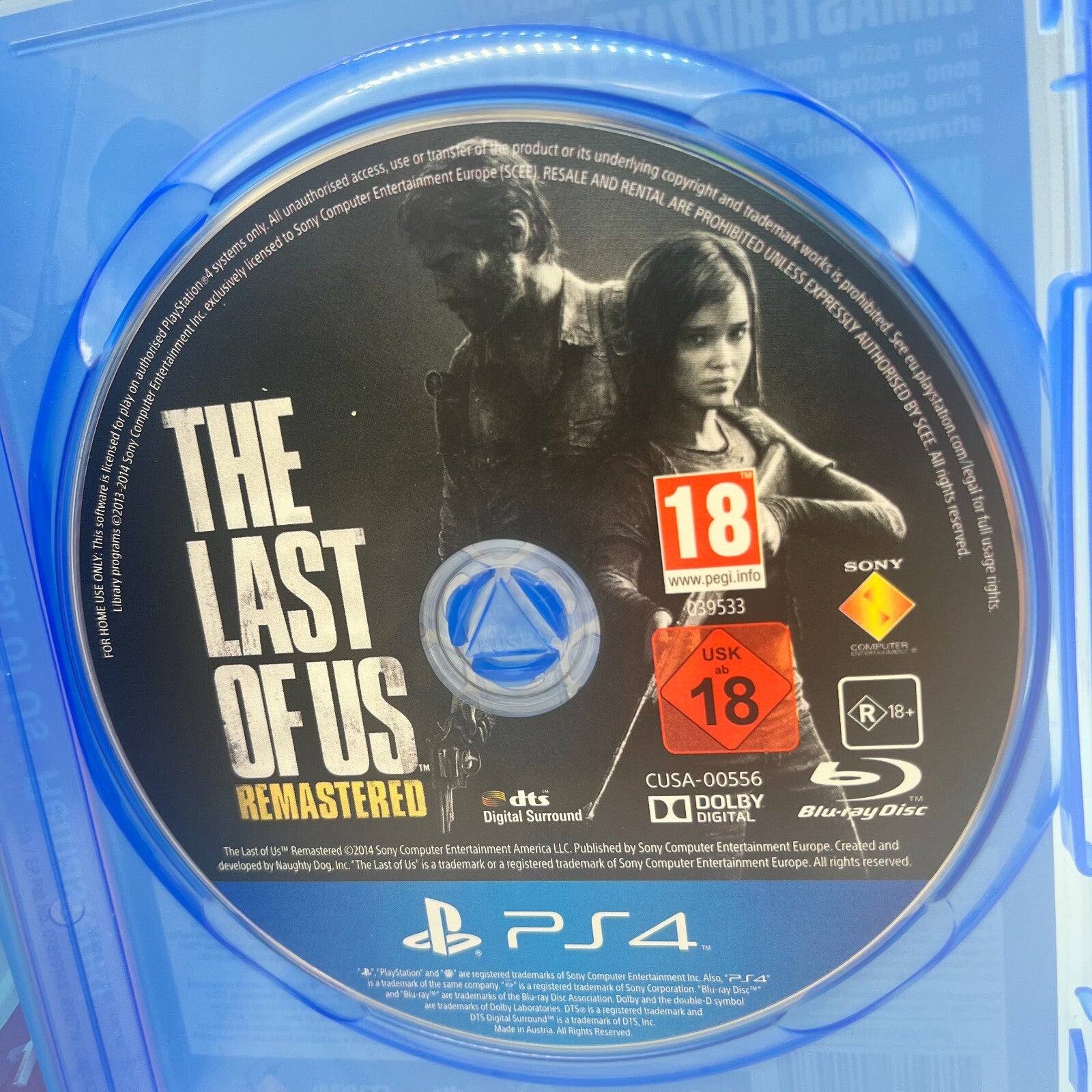 The Last of Us Remastered PS4 Italiano Completo NaughtyDog Sony PlayStation 4