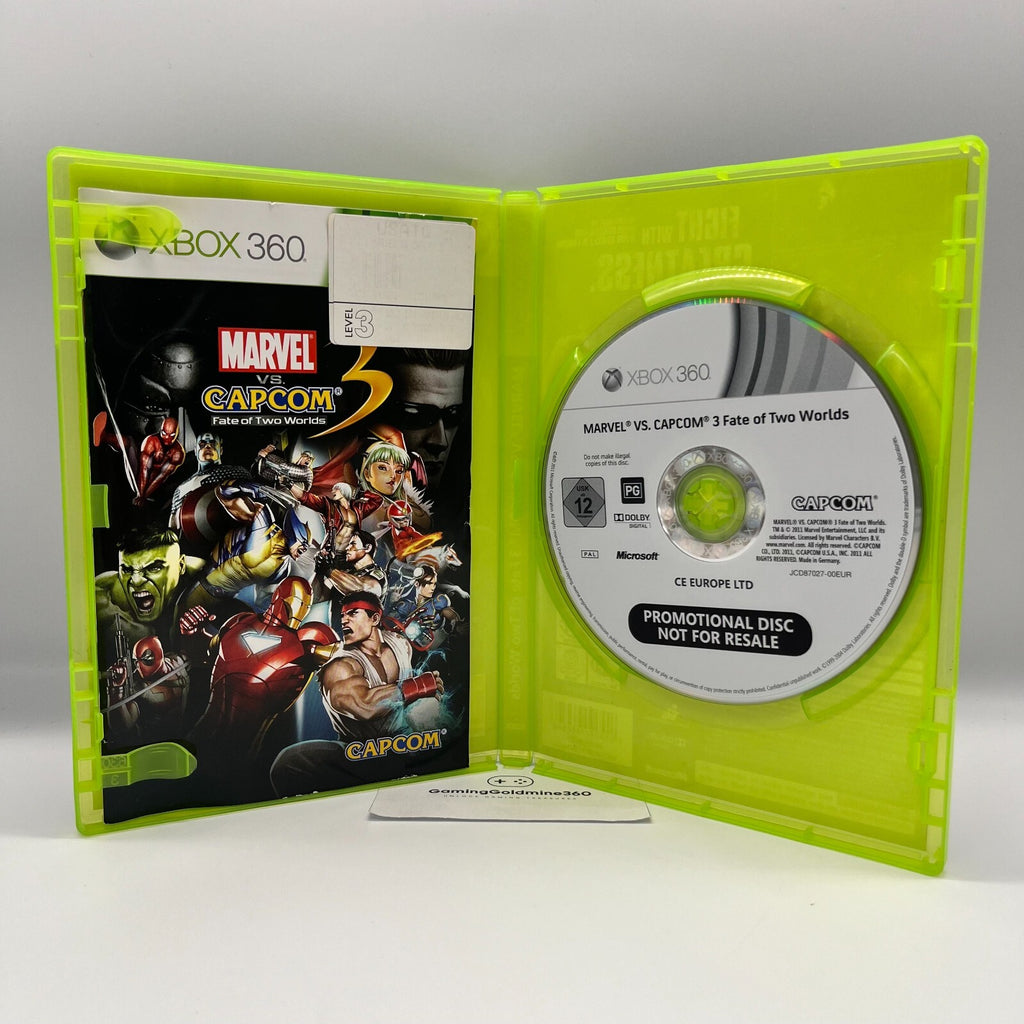 Marvel vs Capcom 3 Xbox 360 Italiano Completo Manuale Capcom Microsoft OTTIMO