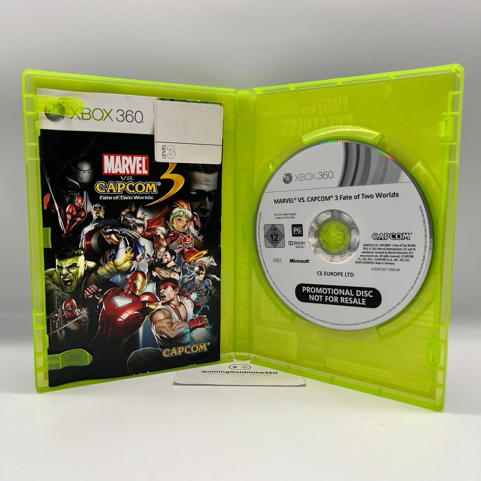 Marvel vs Capcom 3 Xbox 360 Italiano Completo Manuale Capcom Microsoft OTTIMO