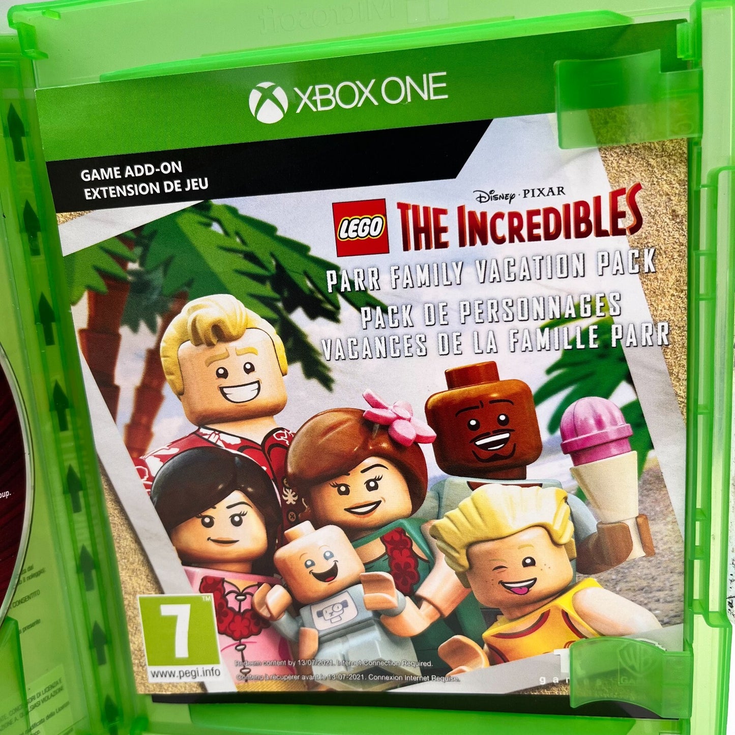 Lego Gli Incredibili Xbox One Italiano Completo Warner Disney Pixar COME NUOVO