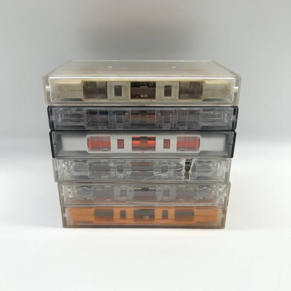 Lotto 6 Musicassette Anni 80 90 MC Mango Nomadi Ruggeri Compilation Italiane