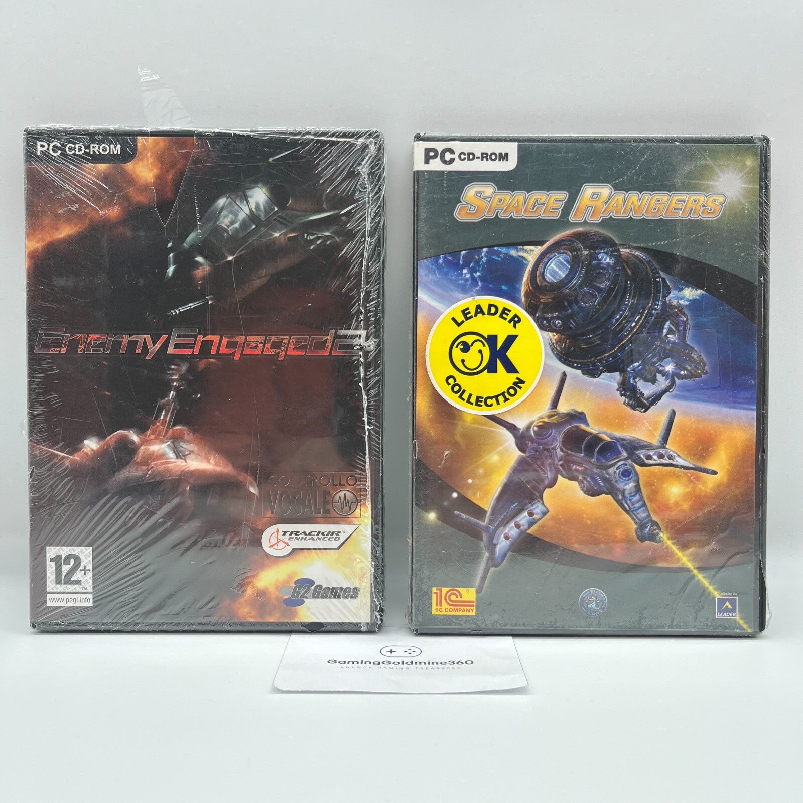 Enemy Engaged 2 + Space Rangers PC CD-Rom Italiano Giochi Computer NUOVI SIGILLA