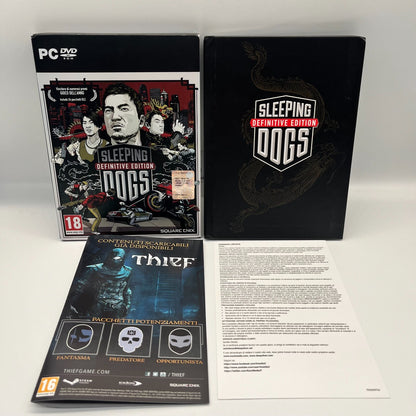 Sleeping Dogs DEFINITIVE EDITION PC Italiano Completo 💎 RARO DA COLLEZIONE! TOP