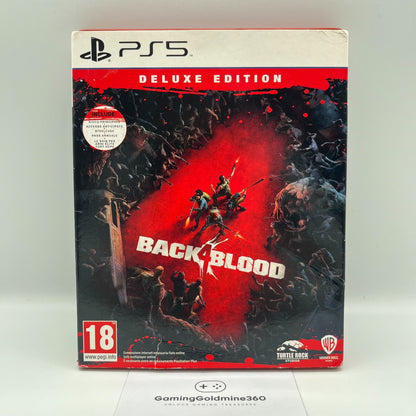 Back 4 Blood Deluxe Edition Steelbook PS5 Italiano Completo Sony PlayStation 5