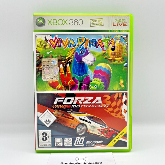 Viva Pinata + Forza Motorsport 2 Xbox 360 Italiano PAL Microsoft OTTIME CONDIZIO