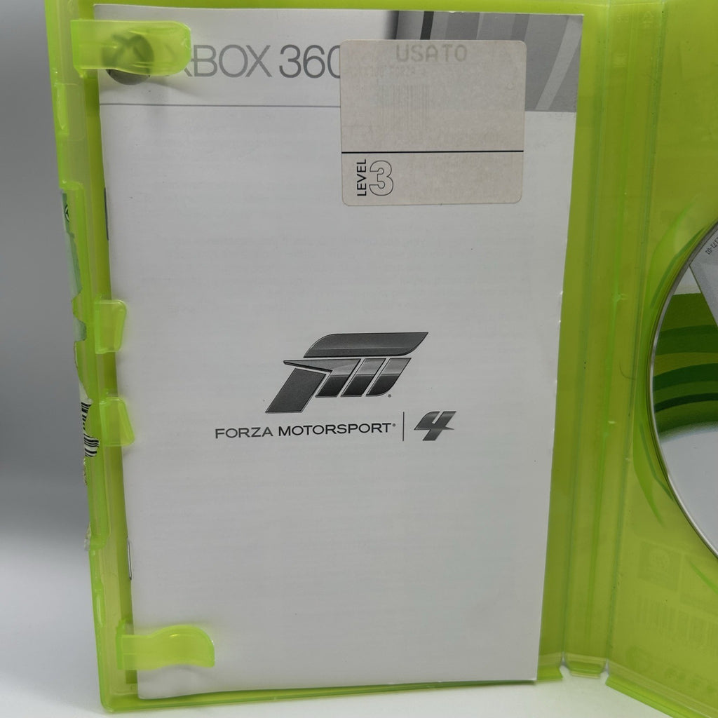 Forza Motorsport 4 Xbox 360 PAL ITA 2 Dischi Completo Microsoft Corse Testato