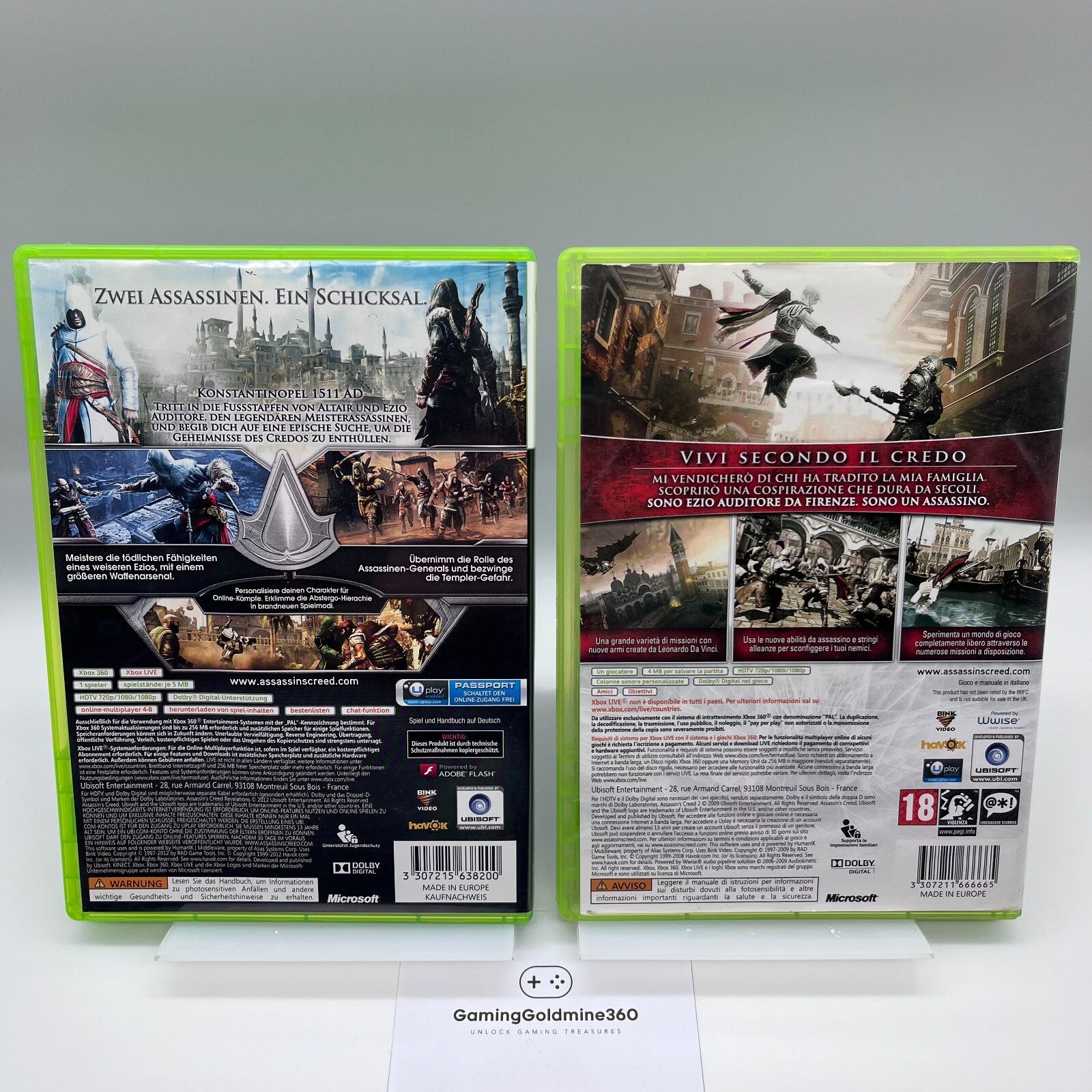 Bundle Assassin's Creed II 2 + Revelations Xbox 360 · Xbox One PAL Ubisoft