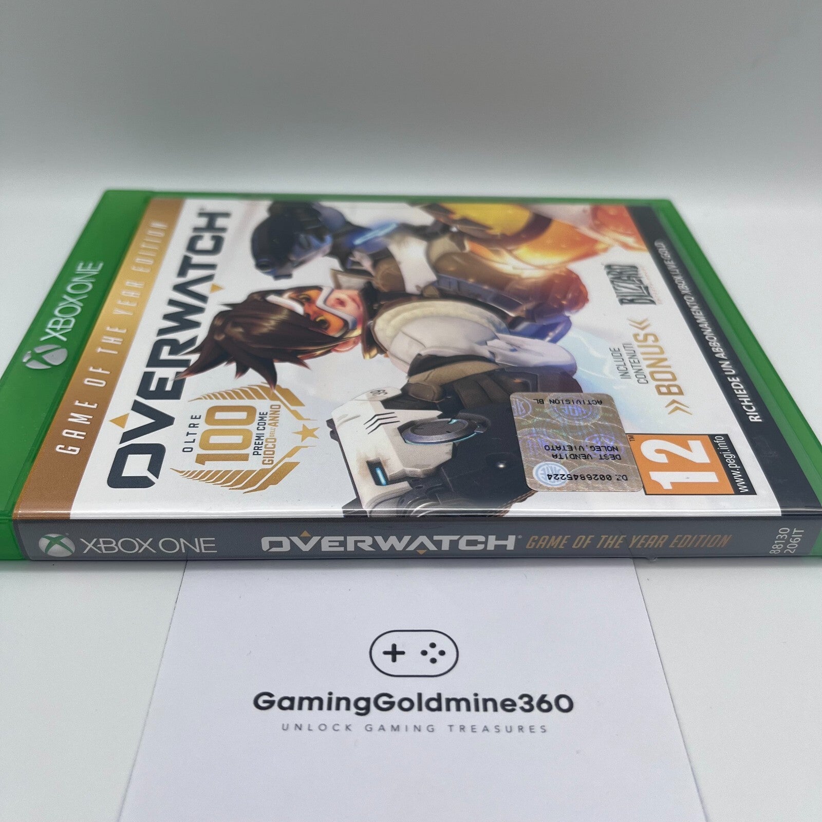 OverWatch GOTY Xbox One Italiano Completo Blizzard Microsoft XboxOne COME NUOVO
