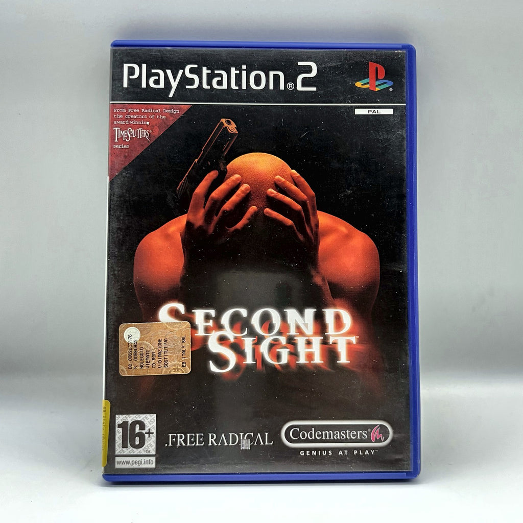 Second Sight PS2 PlayStation 2 PAL Inglese Codemasters Free Radical Azione