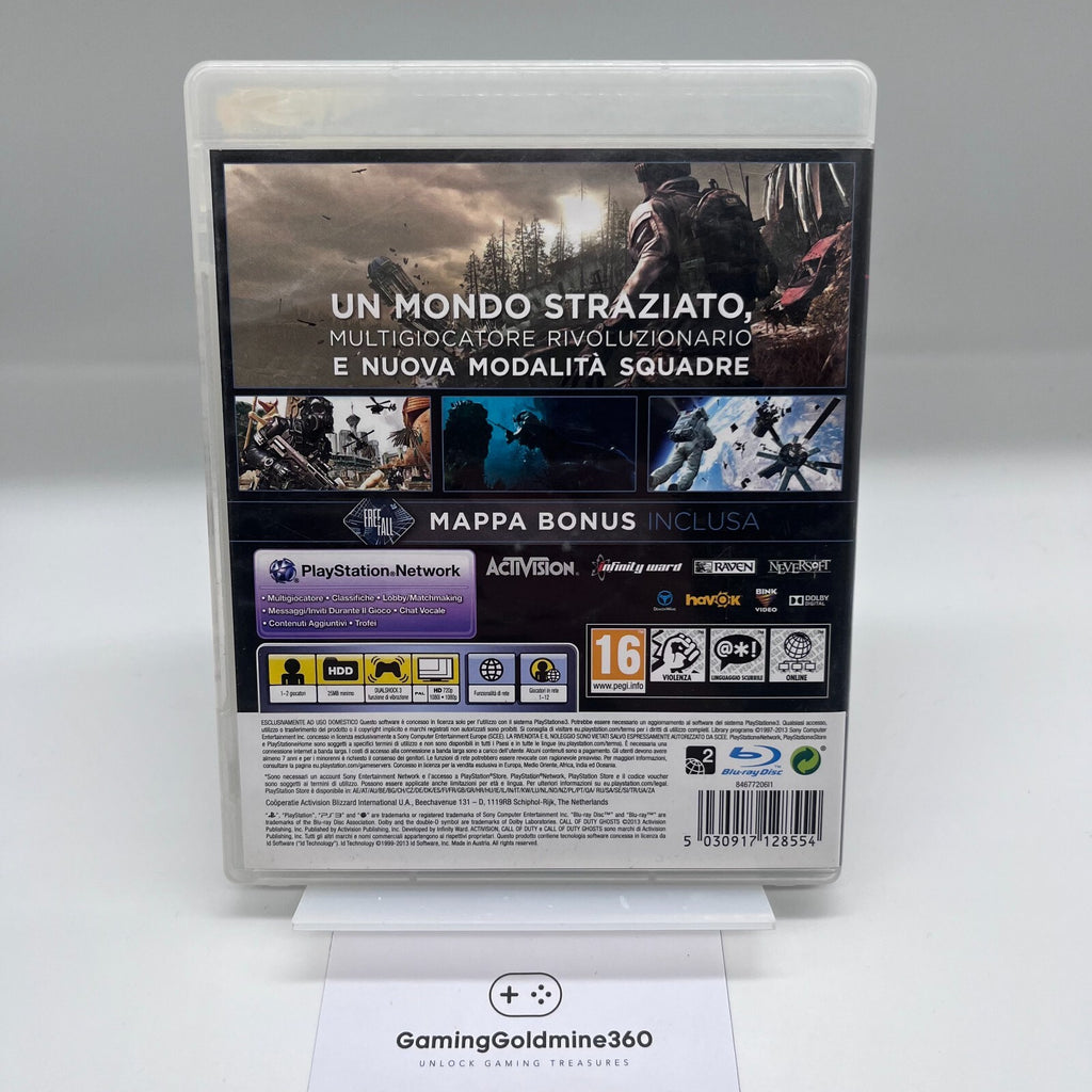 Call of Duty Ghosts EDIZIONE LIMITATA PS3 Completo PAL Italiano Playstation 3 