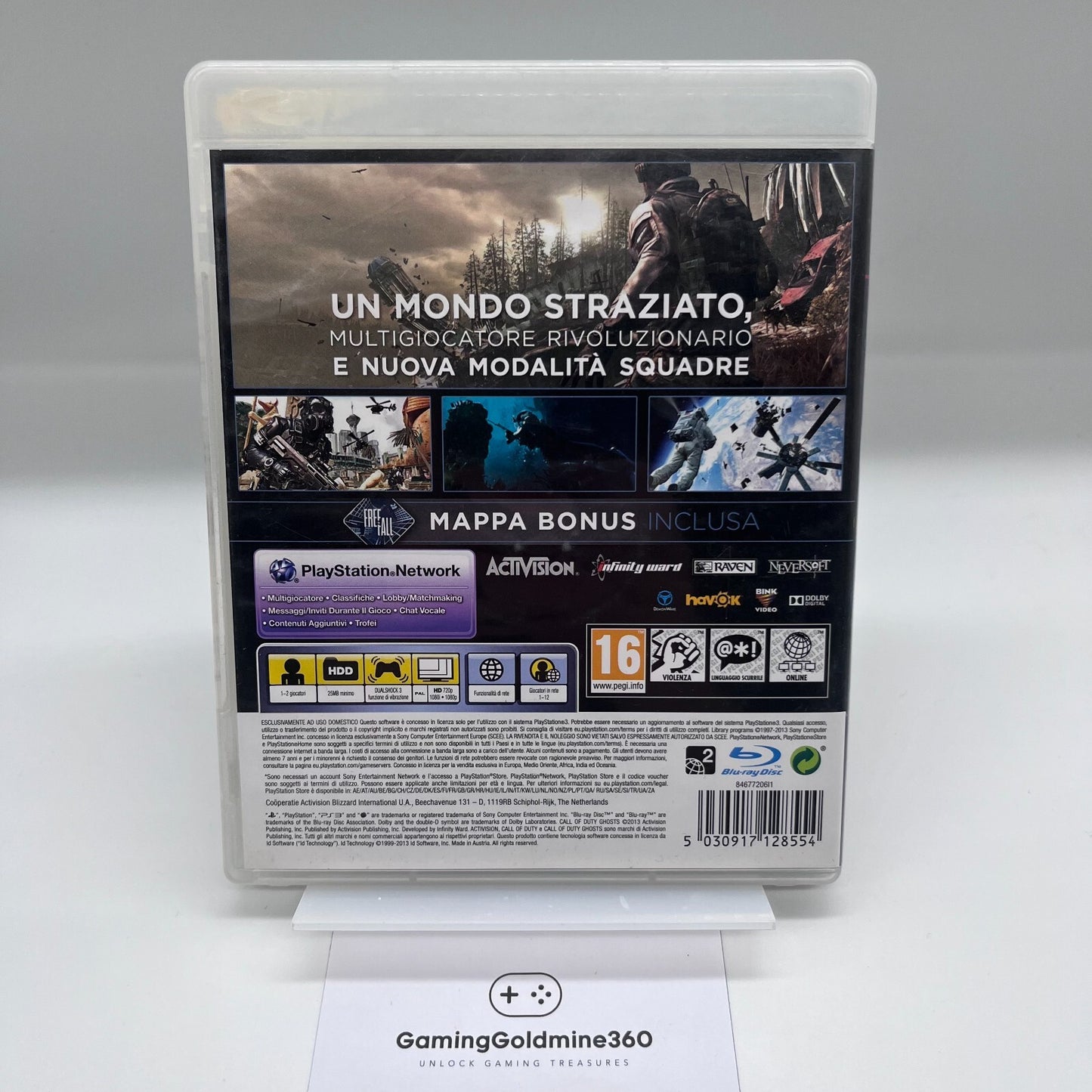 Call of Duty Ghosts EDIZIONE LIMITATA PS3 Completo PAL Italiano Playstation 3 