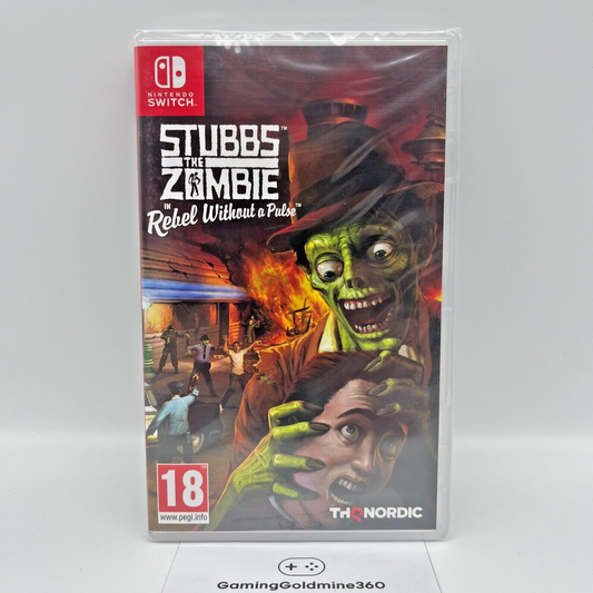 Stubbs the Zombie in Rebel Without a Pulse Nintendo Switch ITALIANO NUOVO SIGILL