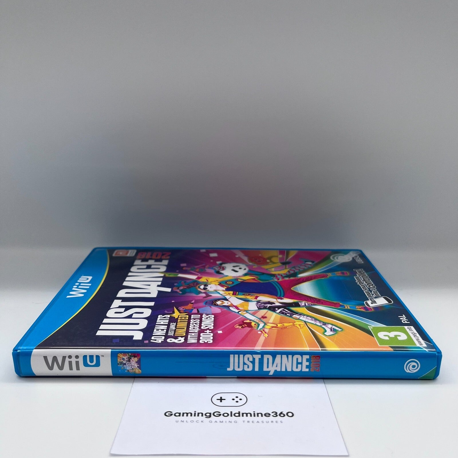 JUST DANCE 2018 Nintendo Wii U Italiano PAL Completo con Manuale COME NUOVO