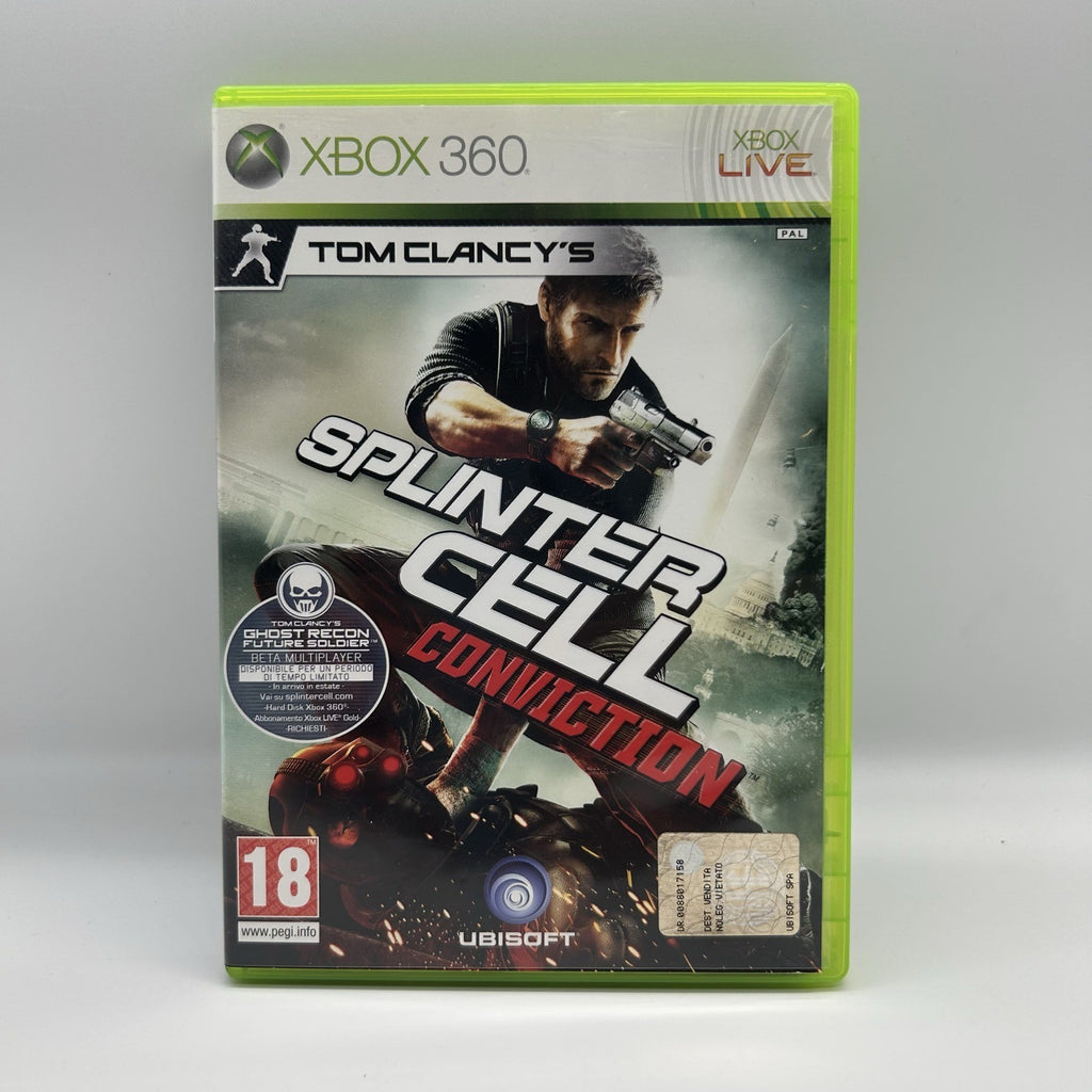 Tom Clancy's Splinter Cell Conviction Xbox 360 PAL ITA Ubisoft Stealth Testato